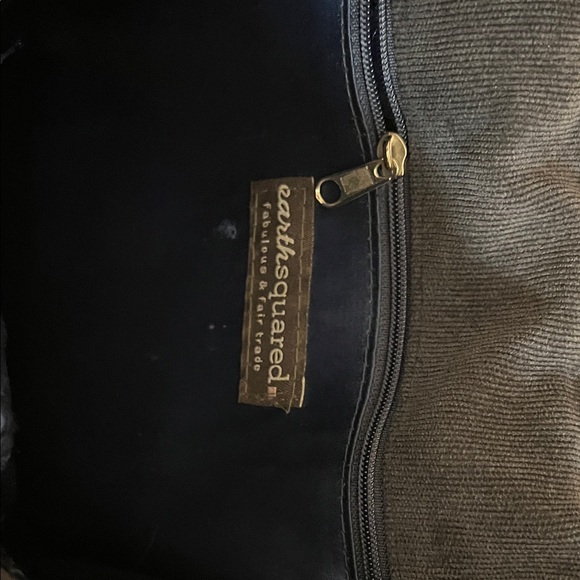 Unique Dark Navy Blue Plaid Women's Shoulder Bag - Picture 10 of 11